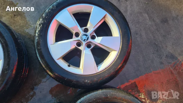 Джанти Шкода Skoda, снимка 2 - Гуми и джанти - 47818539