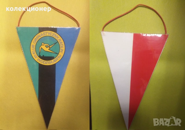 ЕДИНАДЕСЕТ СПОРТНИ ФЛАГЧЕТА ОТ РАЗЛИЧНИ ДЪРЖАВИ, снимка 3 - Фен артикули - 52897347