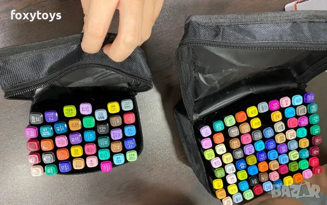 Двустранни маркери – 40 или 80 бр. MAALEO, флумастери, снимка 9 - Рисуване и оцветяване - 47893873