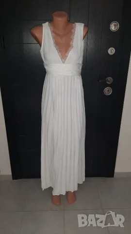 Нова бяла рокля солей , снимка 2 - Рокли - 48990098