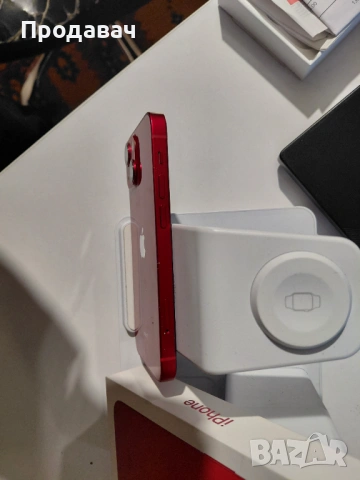 Iphone 13 mini Red 128 100% BH, снимка 3 - Apple iPhone - 53383778