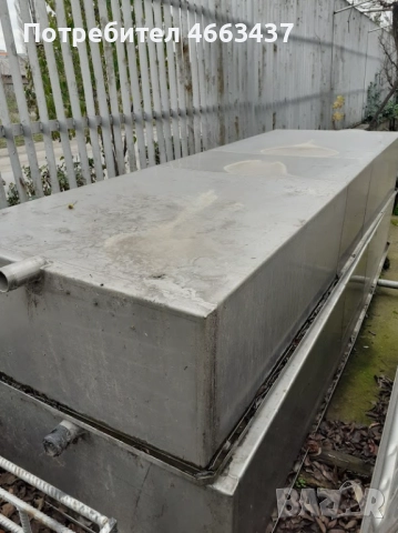 Неръждаема вана за сирене