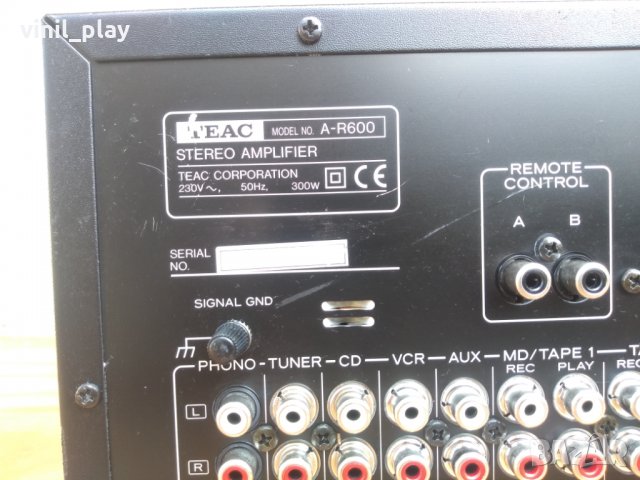 Teac A-R600 Integrated amplifiers , снимка 12 - Ресийвъри, усилватели, смесителни пултове - 28401253