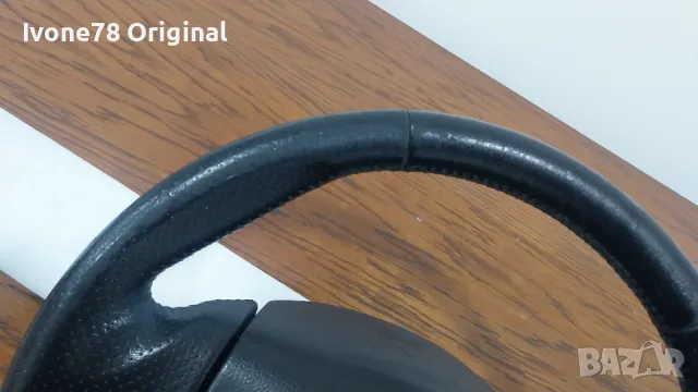 ПРОМОЦИЯ Трилъчев волан от естествена кожа за PEUGEOT 206, снимка 2 - Аксесоари и консумативи - 48424268