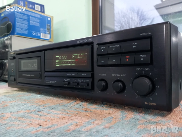 ONKYO TA-2820 Stereo Cassette Deck , снимка 3 - Декове - 53375182