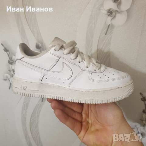 оригинални маратонки  NIKE AIR FORCE 1 (GS)  номер 35,5-36, снимка 9 - Маратонки - 38528058