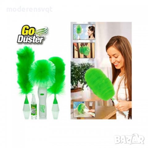 Четка за почистване на прах - Go Duster, снимка 2 - Мопове, кофи, четки и метли - 38978563
