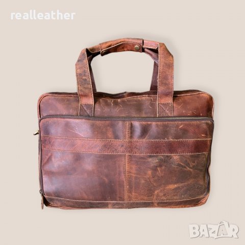 Голяма бизнес чанта за лаптоп от естествена кожа Hunter в Чанти в гр.  Габрово - ID38515139 — Bazar.bg