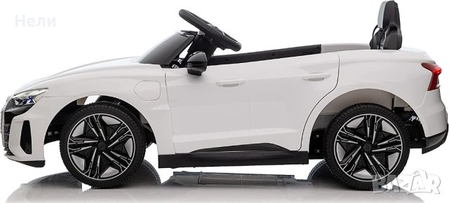 Акумулаторен джип AUDI RS E-TRON GT Licensed 12V батерия,MP3, с меки гуми с Кожена седалка, снимка 13 - Детски велосипеди, триколки и коли - 37662025