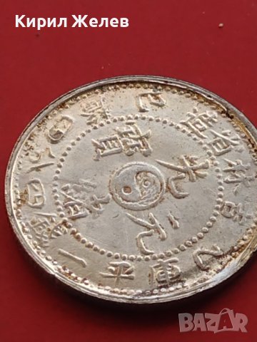 РЕПЛИКА КОПИЕ на стара сребърна Китайска монета перфектно състояние за КОЛЕКЦИОНЕРИ 41445, снимка 8 - Нумизматика и бонистика - 43165358