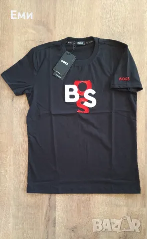 Мъжки луксозни тениски HUGO BOSS Dsquared2 Burberry Moschino Nike , снимка 11 - Тениски - 50158565