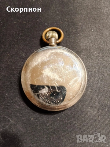 Швейцарски джобен часовник - ELVES ANTICHOC ANCRE 16 RUBIS, снимка 9 - Джобни - 48835833