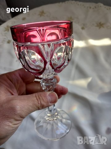 кристална чаша , снимка 4 - Чаши - 43909640