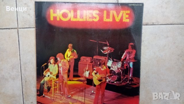 Грамофонна плоча  THE HOLLIES-LIVE  LP.