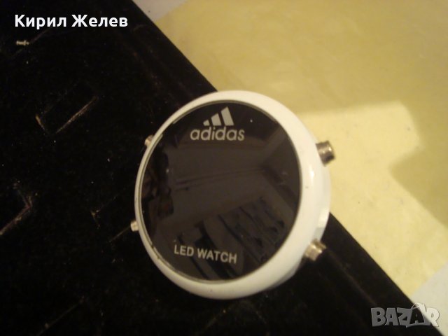 ADIDAS LED WATCH ФУНКЦИОНИРАЩ АДИДАС ЛЕД ЧАСОВНИК МАРКОВ 16601, снимка 2 - Мъжки - 32785701