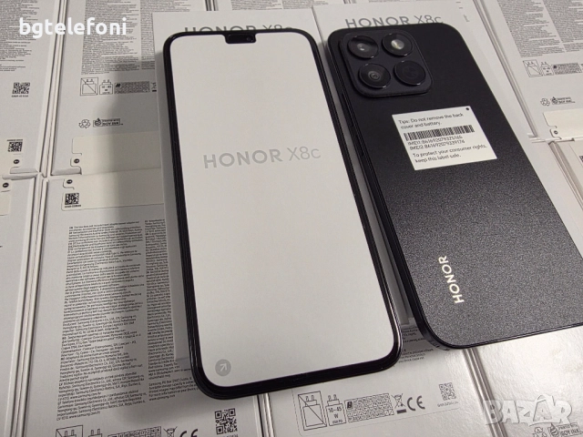 Honor X8C 8/256,черни,2 години гаранция+прозрачен гръб подарък, снимка 6 - Huawei - 51979915