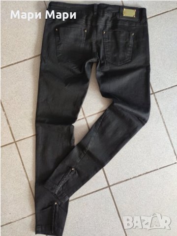 Pause Jeans черни дънки с капси, снимка 5 - Дънки - 28434755