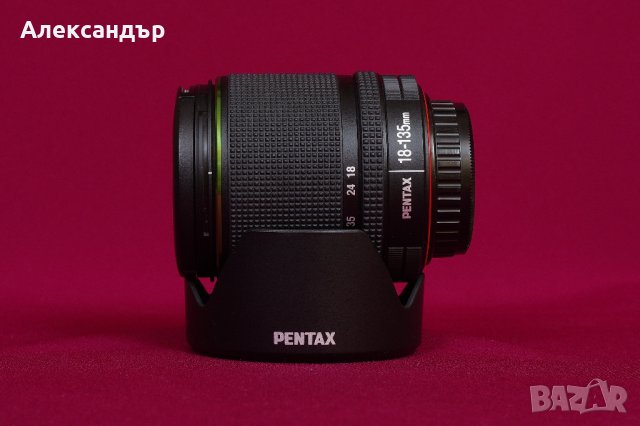 Продавам обектив Pentax 18-135mm WR в отлично състояние , снимка 3 - Обективи и филтри - 43897273