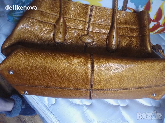 Tod's. Original.  Голям модел кожена чанта, снимка 6 - Чанти - 37197407