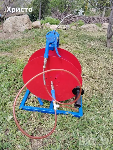 Макара с пневматичен маркуч, снимка 8 - Други инструменти - 49923905