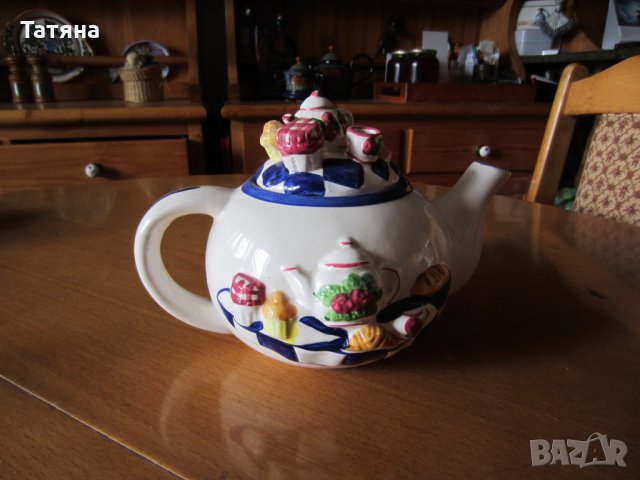   ;КЕРАМИКА/чиния ;кана;захарница;свещници/ЦВЕТЕ - дърво/, снимка 9 - Други - 28692036