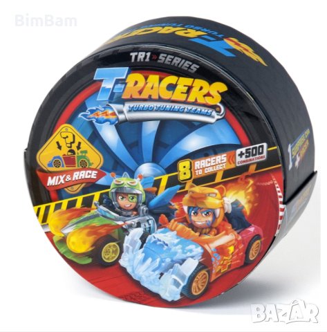 Състезателна количка T-Racers - Mix & Race, снимка 2 - Коли, камиони, мотори, писти - 43197321