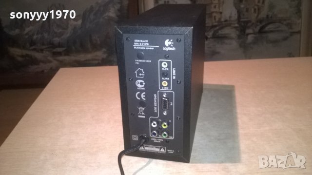 logitech S500 BLACK-subwoofer-внос швеицария, снимка 5 - Тонколони - 27046920