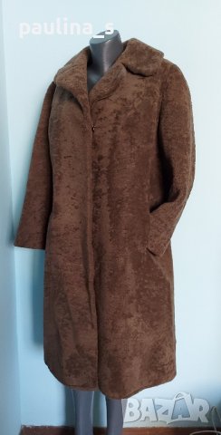 Палто от естествена кожа с косъм - бизонски бокс с косъм, снимка 14 - Палта, манта - 26455921