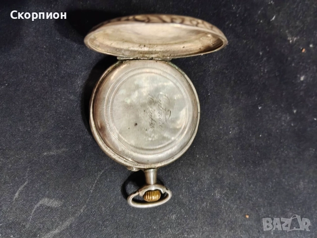 Френски сребърен джобен часовник - 10 рубина - ПРОМОЦИЯ , снимка 13 - Джобни - 48925750