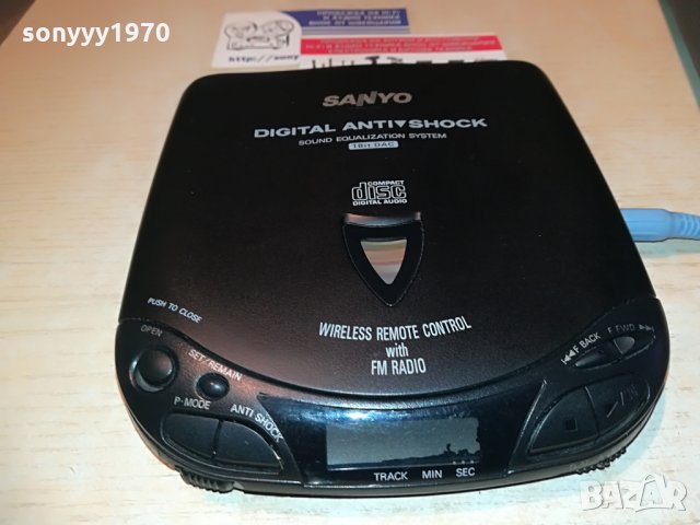 sanyo cdp-385 cd player, снимка 6 - MP3 и MP4 плеъри - 28738785