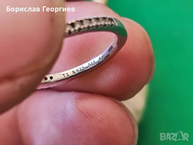 Оригинален сребърен пръстен Pandora ,,мечта,,, снимка 5 - Пръстени - 50091718