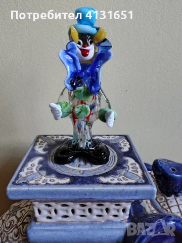 Клоун стъкло Мурано