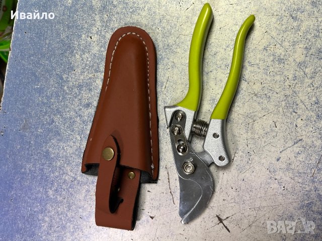 Лозарска ножица Gardex 200 mm с кожен калъф , снимка 6 - Други инструменти - 43479751