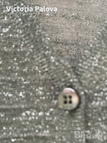 Красива сребриста жилетка K-DESIGN , снимка 3 - Жилетки - 43238149