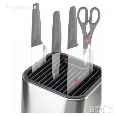 2566 Стойка за кухненски ножове, снимка 9 - Други стоки за дома - 37479876