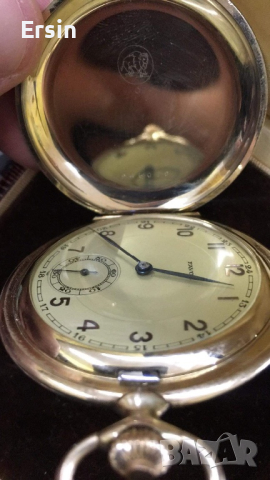 Стар  златен джобен часовник Favor от Германия, снимка 7 - Антикварни и старинни предмети - 44866363