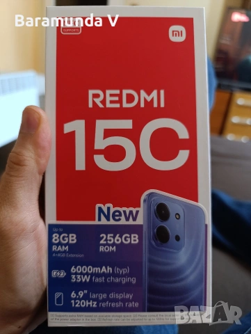 xiaomi redmi 15C 4g. 256/4+4