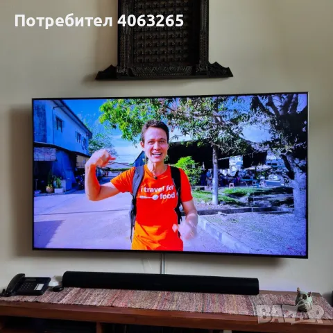 Qled 55 инча Samsung THE FRAME , снимка 1 - Телевизори - 49491885