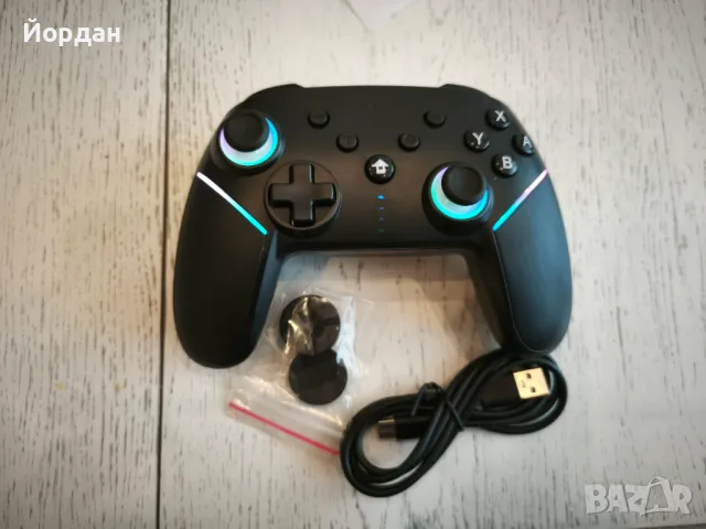 3 нови Светещи джойстика за Nintendo Switch, снимка 6 - Аксесоари - 49597789