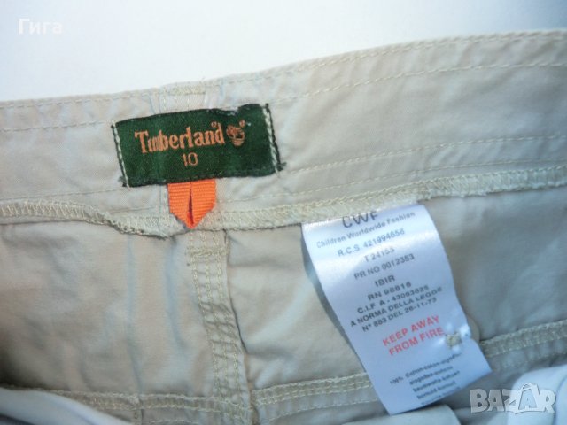 светли бермуди Timberland, снимка 6 - Детски къси панталони - 37624908