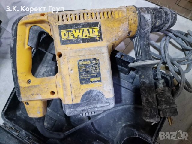DeWalt D25404 4.8J SDS plus перфоратор, снимка 7 - Бормашини - 40856610