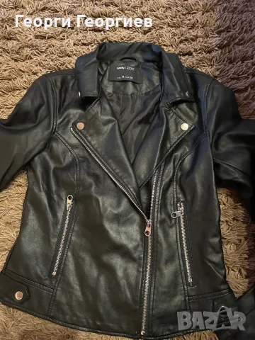 Страхотно кожено яке, снимка 3 - Якета - 49518025
