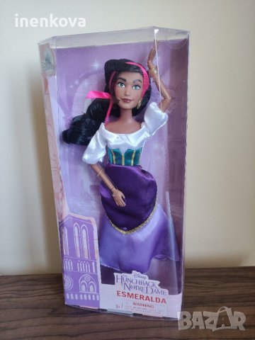 Оригинална кукла Есмералда - Парижката Света Богородица Дисни Стор Disney store