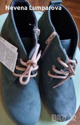 Дамски обувки с връзки 