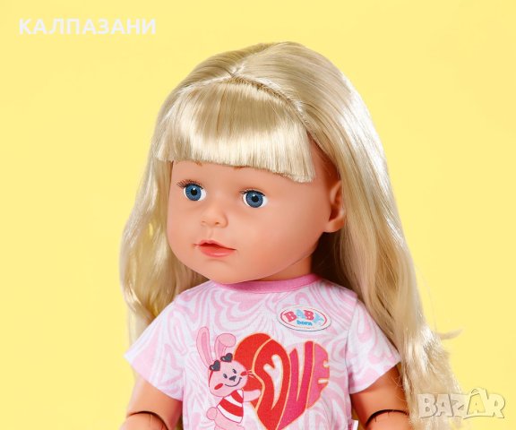 BABY Born - Кукла с дълга коса и аксесоари Sister Style&Play, 43 см Zapf Creation 833018, снимка 2 - Кукли - 42975928