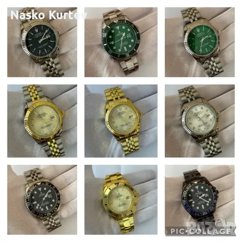Часовници Rolex различни модели, снимка 7 - Мъжки - 50089669