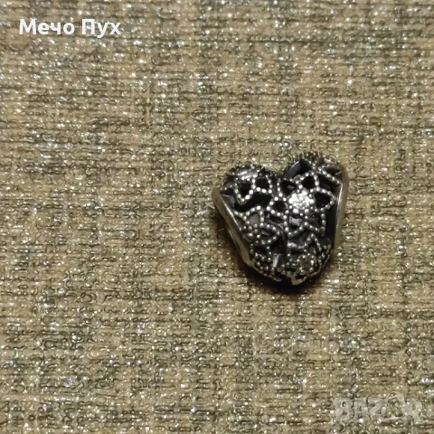 Сребърна висулка за гривна Пандора (54)