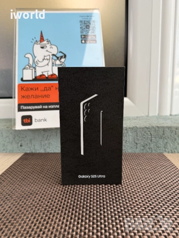 НОВ❗️ SAMSUNG S25 ULTRA ❗️Лизинг от 70лв/м ❗️ Titanium black 12/256gb , снимка 4 - Samsung - 52168820