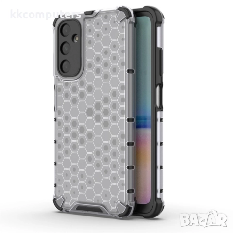 Samsung Galaxy A05s Силиконов Калъф Honeycomb TPU и Протектор, снимка 3 - Калъфи, кейсове - 52673969