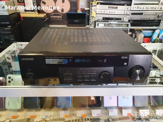 Ресийвър Kenwood KRF-V4530D В отлично техническо и визуално състояние., снимка 2 - Ресийвъри, усилватели, смесителни пултове - 50601997